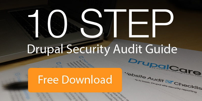 free 10 step drupal security audit guide