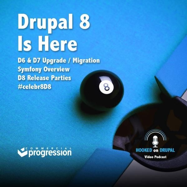 Drupal 8 is Hooked on Drupal